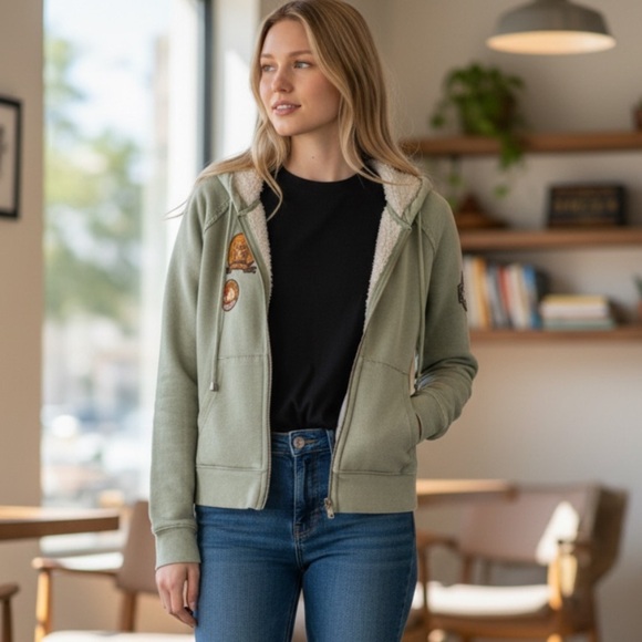 bnci Sweaters - BNCI Yosemite raw edge sweatshirt
